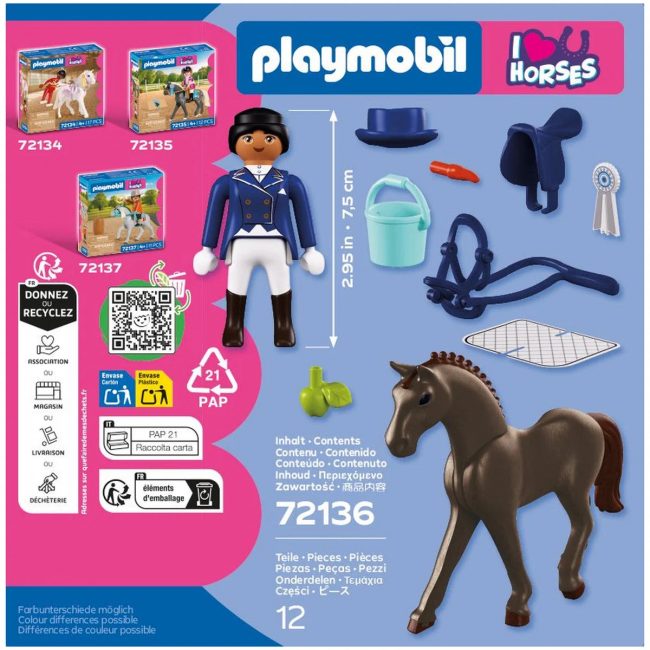 PLAYMOBIL I LOVE HORSES ΑΝΑΒΑΤΡΙΑ ΙΠΠΙΚΗΣ ΔΕΞΙΟΤΕΧΝΙΑΣ 72136 PLAYMOBIL I LOVE HORSES ΑΝΑΒΑΤΡΙΑ ΙΠΠΙΚΗΣ ΔΕΞΙΟΤΕΧΝΙΑΣ 72136