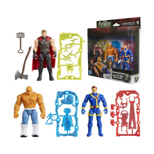 ΦΙΓΟΥΡΕΣ AVENGERS DOOMSDAY THE THING THOR ΚΑΙ CYCLOPS G2652 ΦΙΓΟΥΡΕΣ AVENGERS DOOMSDAY THE THING THOR ΚΑΙ CYCLOPS G2652
