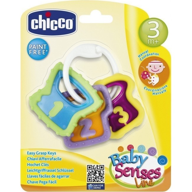 CHICCO ΒΡΕΦΙΚΟ ΜΑΣΗΤΙΚΟ ΧΡΩΜΑΤΙΣΤΑ ΚΛΕΙΔΙΑ CHICCO ΒΡΕΦΙΚΟ ΜΑΣΗΤΙΚΟ ΧΡΩΜΑΤΙΣΤΑ ΚΛΕΙΔΙΑ