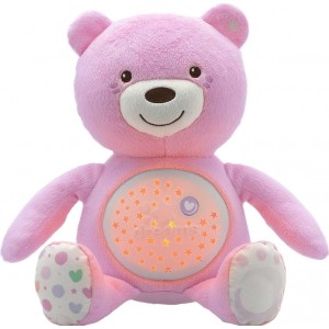 CHICCO ΡΟΖ ΑΡΚΟΥΔΑΚΙ ΜΕ ΠΡΟΒΟΛΕΑ BABY BEAR  