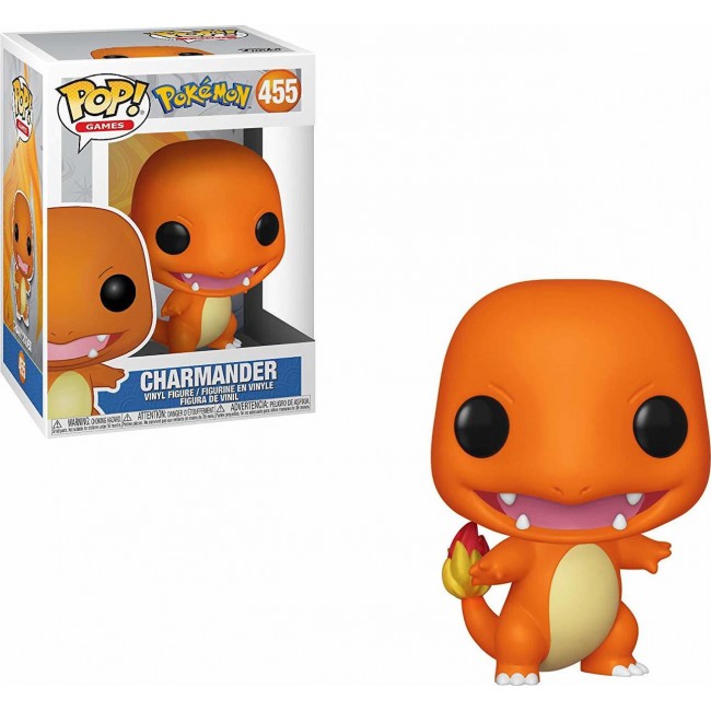 FUNKO POP! GAMES: POKEMON - CHARMANDER SALAMECHE - GLUMANDA #455 VINYL FIGURE FUNKO POP! GAMES: POKEMON - CHARMANDER SALAMECHE - GLUMANDA #455 VINYL FIGURE