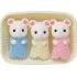 THE SYLVANIAN FAMILIES:MARSHMALLOW MOUSE TRIPLETS THE SYLVANIAN FAMILIES:MARSHMALLOW MOUSE TRIPLETS