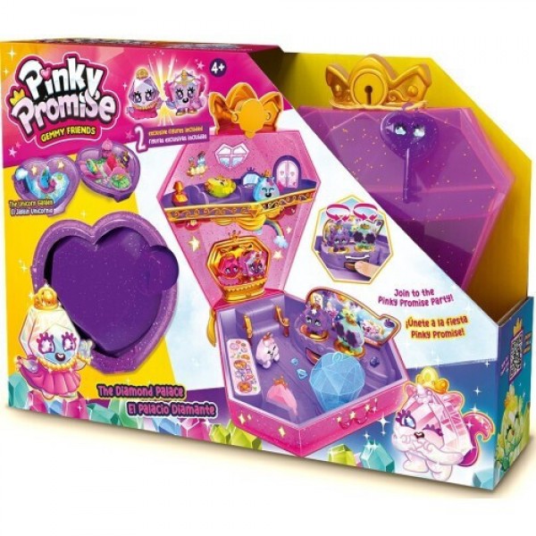 PINKY PROMISE ΔΙΠΛΟ PLAYSET ΔΙΑΜΑΝΤΕΝΙΟ ΠΑΛΑΤΙ