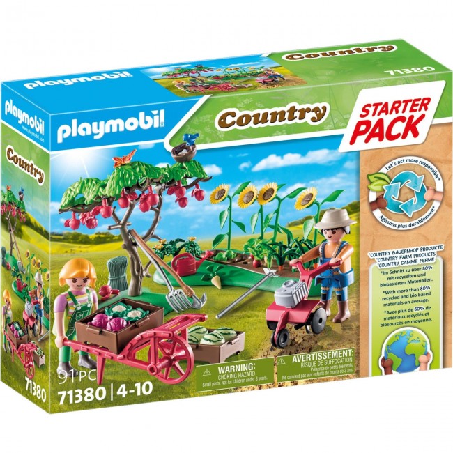 PLAYMOBIL STARTER RACK ΛΑΧΑΝΟΚΗΠΟΣ PLAYMOBIL STARTER RACK ΛΑΧΑΝΟΚΗΠΟΣ