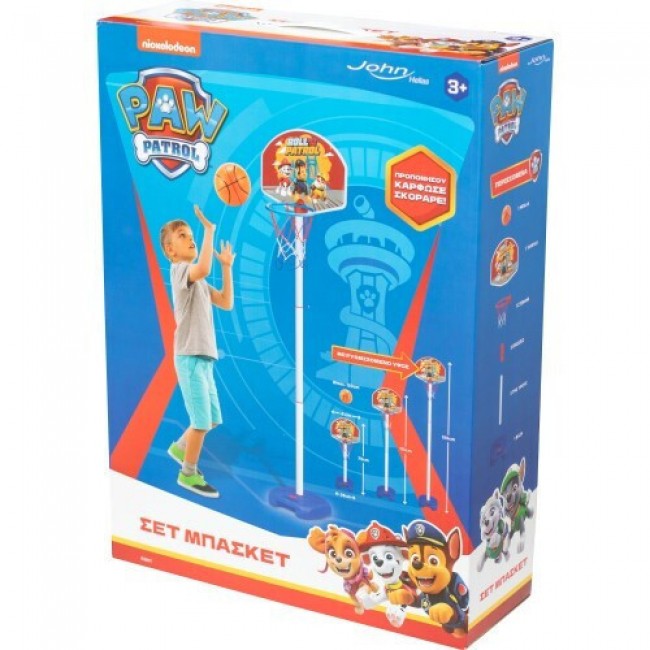 ΣΕΤ ΜΠΑΣΚΕΤ ΕΠΙΔΑΠΕΔΙΟ PAW PATROL ΣΕΤ ΜΠΑΣΚΕΤ ΕΠΙΔΑΠΕΔΙΟ PAW PATROL