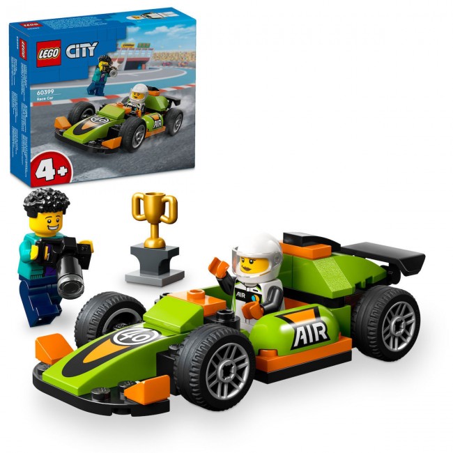 LEGO CITY GREEN RACING CAR