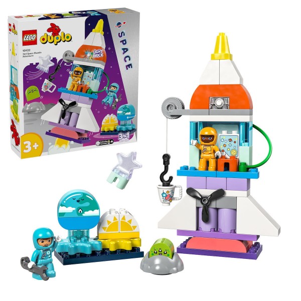 LEGO DUPLO 3IN1 SPACE SHUTTLE ADVENTURE