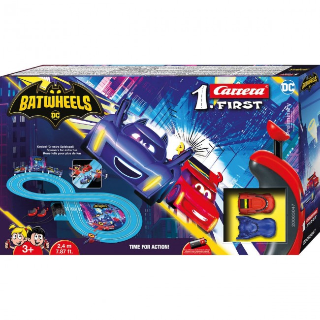 CARRERA SLOT FIRST BATWHEELS TIME FOR ACTION ΑΥΤΟΚΙΝΗΤΟΔΡΟΜΟΣ CARRERA SLOT FIRST BATWHEELS TIME FOR ACTION ΑΥΤΟΚΙΝΗΤΟΔΡΟΜΟΣ