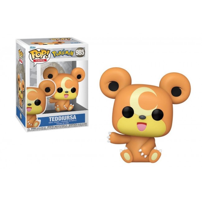 ΦΙΓΟΥΡΑ FUNKO POP! GAMES: POKEMON TEDDIURSA 985 VINYL FIGURE ΦΙΓΟΥΡΑ FUNKO POP! GAMES: POKEMON TEDDIURSA 985 VINYL FIGURE