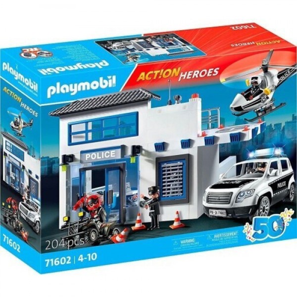 PLAYMOBIL ACTION HEROES ΑΣΤΥΝΟΜΙΚΟ ΠΕΡΙΠΟΛΙΚΟ ΚΑΙ ΕΛΙΚΟΠΤΕΡΟ