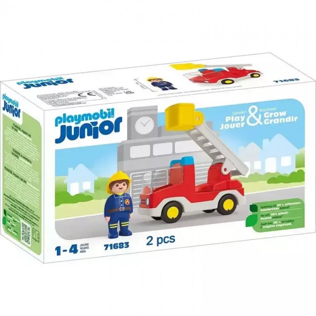 PLAYMOBIL JUNIOR ΠΥΡΟΣΒΕΣΤΗΣ ΚΛΙΜΑΚΟΦΟΡΟ ΟΧΗΜΑ PLAYMOBIL JUNIOR ΠΥΡΟΣΒΕΣΤΗΣ ΚΛΙΜΑΚΟΦΟΡΟ ΟΧΗΜΑ