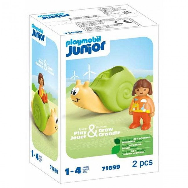 PLAYMOBIL JUNIOR ΤΡΑΜΠΑΛΑ-ΣΑΛΙΓΚΑΡΙ PLAYMOBIL JUNIOR ΤΡΑΜΠΑΛΑ-ΣΑΛΙΓΚΑΡΙ