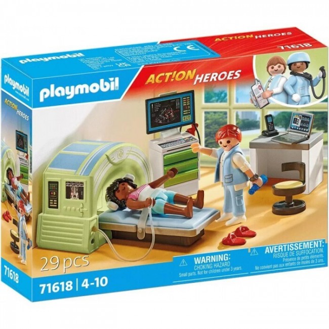 PLAYMOBIL ACTION HEROES ΔΩΜΑΤΙΟ ΜΑΓΝΗΤΙΚΗΣ ΤΟΜΟΓΡΑΦΙΑΣ (71618) PLAYMOBIL ACTION HEROES ΔΩΜΑΤΙΟ ΜΑΓΝΗΤΙΚΗΣ ΤΟΜΟΓΡΑΦΙΑΣ (71618)
