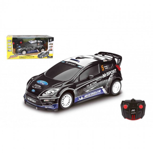 DYNATECH RC-RALLY OFFICIAL WRC 1:16(PVC) M-SPORT FORD FIESTA RS WRC