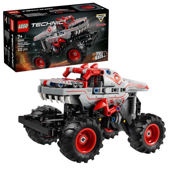 LEGO TECHNIC MONSTER JAM THUNDERROARUS PULL-BACK LEGO TECHNIC MONSTER JAM THUNDERROARUS PULL-BACK