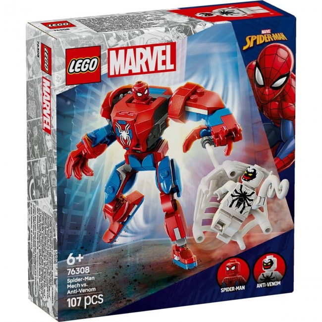 LEGO SPIDER-MAN MECH VS ANTI-VENOM LEGO SPIDER-MAN MECH VS ANTI-VENOM