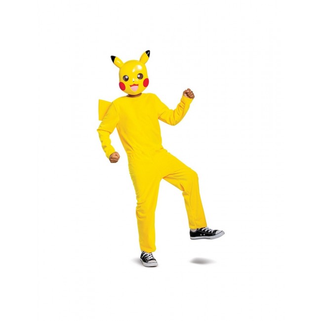 ΑΠΟΚΡΙΑΤΙΚΗ ΣΤΟΛΗ PIKACHU MEDIUM NO 7-8 ΕΤΩΝ