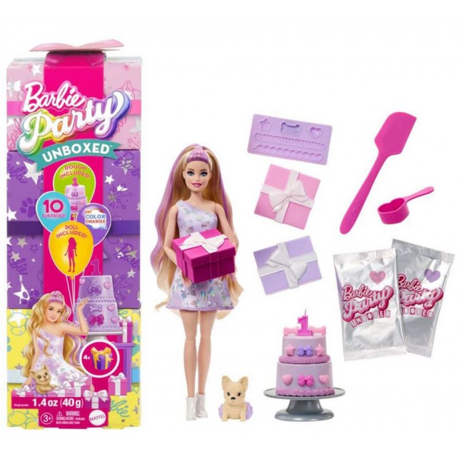 BARBIE PARTY UNBOXED REVEAL - ΞΑΝΘΙΑ (JFG70) BARBIE PARTY UNBOXED REVEAL - ΞΑΝΘΙΑ (JFG70)
