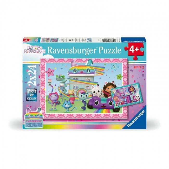 ΠΑΖΛ RAVENSBURGER GABBYS DOLLHOUSE CELEBRATION - READY TO PARTY! 2 x 24 ΤΕςΜ 12004112 ΠΑΖΛ RAVENSBURGER GABBYS DOLLHOUSE CELEBRATION - READY TO PARTY! 2 x 24 ΤΕςΜ 12004112