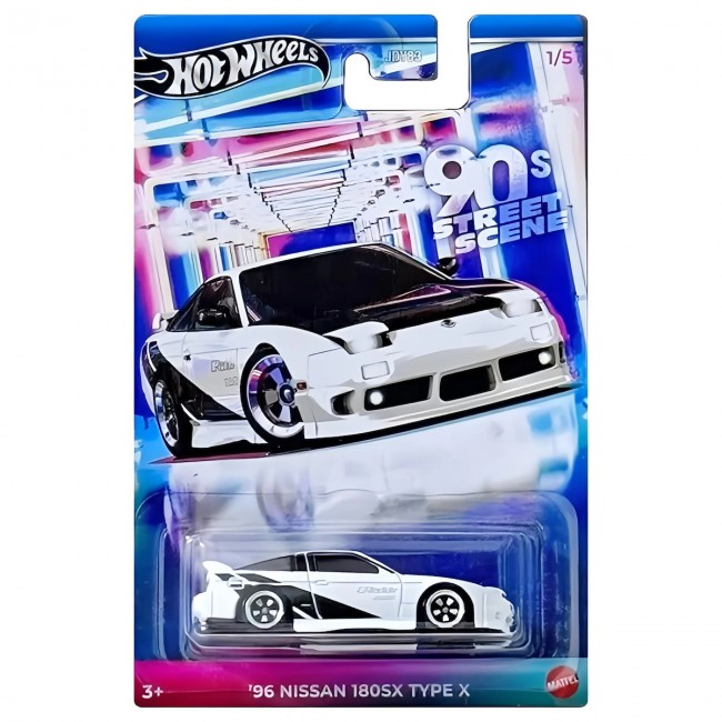 HOT WHEELS THEMED AUTO 90S SERIES 96 NISSAN 180SX TYPE X ΟΧΗΜΑ ΠΑΙΧΝΙΔΙ STREET SCENE HOT WHEELS THEMED AUTO 90S SERIES 96 NISSAN 180SX TYPE X ΟΧΗΜΑ ΠΑΙΧΝΙΔΙ STREET SCENE