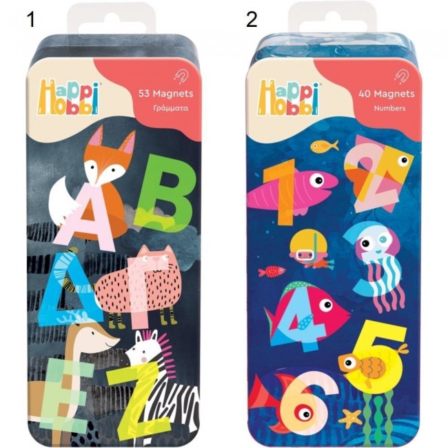 HAPPIHOBBI MAGNET TIN ΑΡΙΘΜΟΙ KAI ΓΡΑΜΜΑΤΑ 2SXEDIA 1 TEMAXIO HAPPIHOBBI MAGNET TIN ΑΡΙΘΜΟΙ KAI ΓΡΑΜΜΑΤΑ 2SXEDIA 1 TEMAXIO
