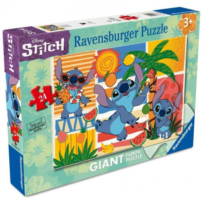 RAVENSBURGER ΠΑΖΛ ΔΑΠΕΔΟΥ 24ΤΕΜ. STITCH RAVENSBURGER ΠΑΖΛ ΔΑΠΕΔΟΥ 24ΤΕΜ. STITCH