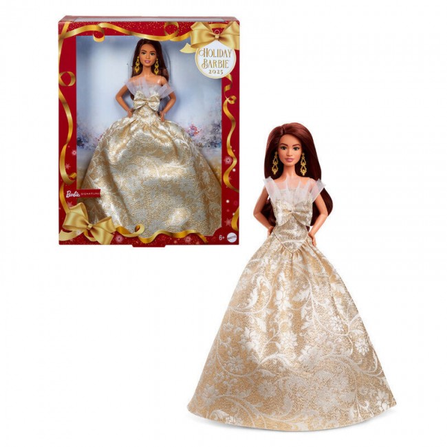 ΣΥΛΛΕΚΤΙΚΗ ΚΟΥΚΛΑ BARBIE HOLIDAY 2025 ΛΑΤΙΝΑ ΣΥΛΛΕΚΤΙΚΗ ΚΟΥΚΛΑ BARBIE HOLIDAY 2025 ΛΑΤΙΝΑ