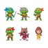 FUNKO MINIS: THE MUTANT TEENAGE NINJA TURTLES VINYL FIGURES
