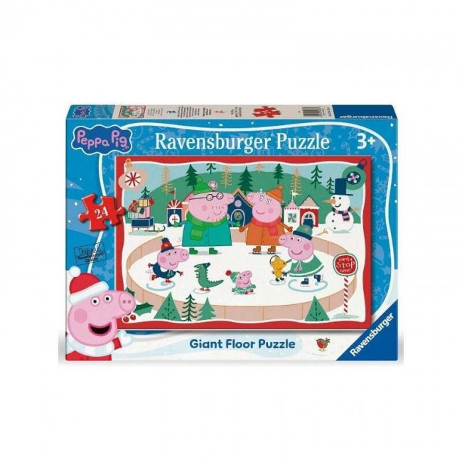 RAVENSBURGER PUZZLE ΔΑΠΕΔΟΥ 24 ΤΜΧ H ΠΕΠΠΑ ΤΑ ΧΡΙΣΤΟΥΓΕΝΝΑ RAVENSBURGER PUZZLE ΔΑΠΕΔΟΥ 24 ΤΜΧ H ΠΕΠΠΑ ΤΑ ΧΡΙΣΤΟΥΓΕΝΝΑ