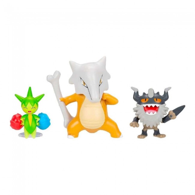 POKEMON ΣΕΤ ΜΕ 3 ΦΙΓΟΥΡΕΣ ΜΑΧΗΣ ROSELIA, PERRSERKER & MAROWAK WAVE 25 (PKW4095)
