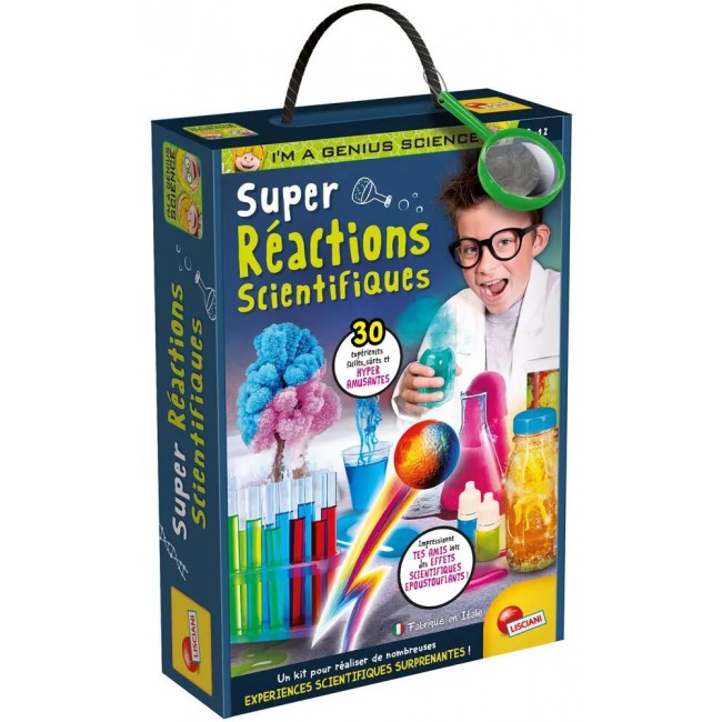 LISCIANI IM GENIUS LABORATORY SUPER RIACTIONS LISCIANI IM GENIUS LABORATORY SUPER RIACTIONS