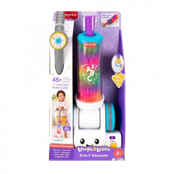 ΗΛΕΚΤΡΙΚΗ ΣΚΟΥΠΑ FISHER PRICE LAUGH & LEARN ΕΚΠΑΙΔΕΥΤΙΚΗ (JMM35)