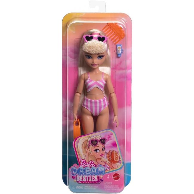 BARBIE DREAM BESTIES IMPULSE ΚΟΥΚΛΑ ΜΕ ΡΟΖ ΡΙΓΕ ΜΑΓΙΟ JGH83 BARBIE DREAM BESTIES IMPULSE ΚΟΥΚΛΑ ΜΕ ΡΟΖ ΡΙΓΕ ΜΑΓΙΟ JGH83