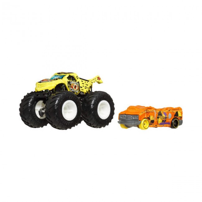 HOT WHEELS: MONSTER TRUCKS - TOTALED 2-PACK JJT54 HOT WHEELS: MONSTER TRUCKS - TOTALED 2-PACK JJT54