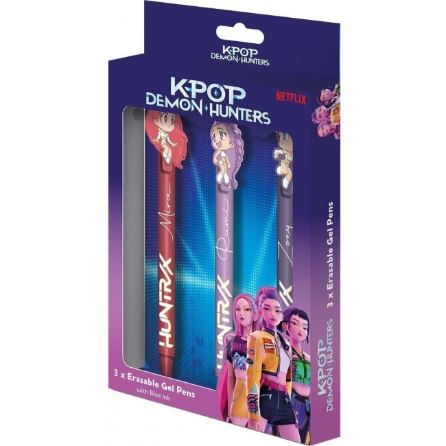 ΣΕΤ ΜΕ 3 ΣΒΗΝΟΜΕΝΑ ΣΤΥΛΟ K-POP DEMON HUNTERS (SR2510672)