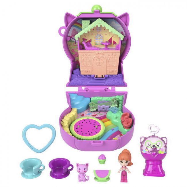 POLLY POCKET GUMBALL KITTY COMPACT ΜΙΝΙ - Ο ΚΟΣΜΟΣ ΤΗΣ POLLY ΣΕΤΑΚΙΑ