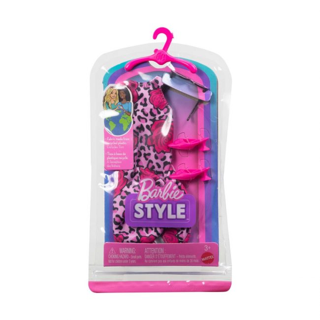 BARBIE ΒΡΑΔΙΝΟ ΣΥΝΟΛΟ CDU BARBIE STYLE FASHIONS ΦΟΡΕΜΑ ANIMAL PRINT BARBIE ΒΡΑΔΙΝΟ ΣΥΝΟΛΟ CDU BARBIE STYLE FASHIONS ΦΟΡΕΜΑ ANIMAL PRINT