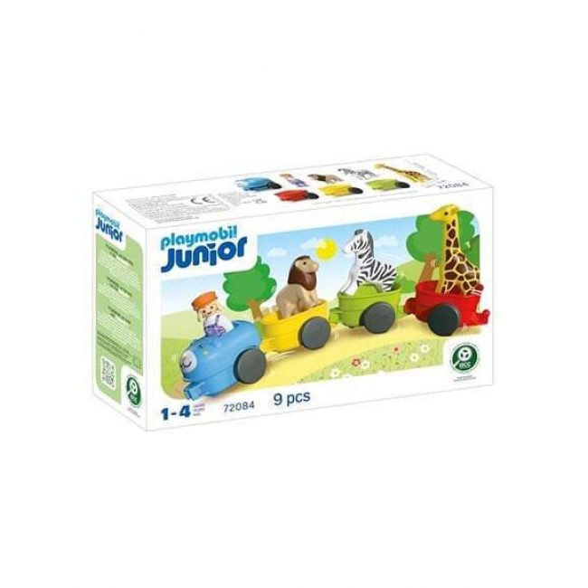 PLAYMOBIL JUNIOR ΤΡΕΝΟ ΜΕ ΖΩΑΚΙΑ