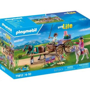 PLAYMOBIL MY LIFE ΒΟΛΤΑ ΜΕ ΤΗΝ ΑΜΑΞΑ ΣΤΗΝ ΥΠΑΙΘΡΟ