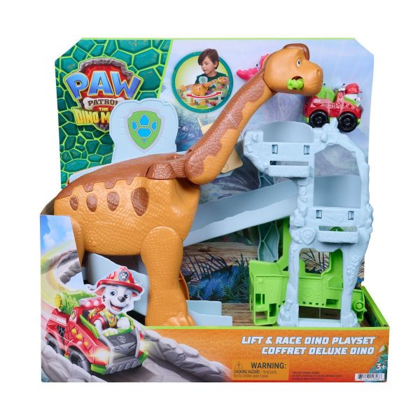 PAW PATROL DINO MOVIE ΣΕΤ ΠΑΙΧΝΙΔΙΟΥ LIFT AND RACE DINO (6075941)