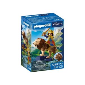 PLAYMOBIL KNIGHTS ΧΡΥΣΟΣ ΙΠΠΟΤΗΣ ΜΕ ΛΙΟΝΤΑΡΙ 72212