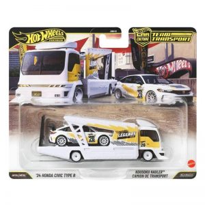 HOT WHEELS PREMIUM TEAMTRANSPORT LEGENDS TOUR HONDA CIVIC TYPE R JMN15