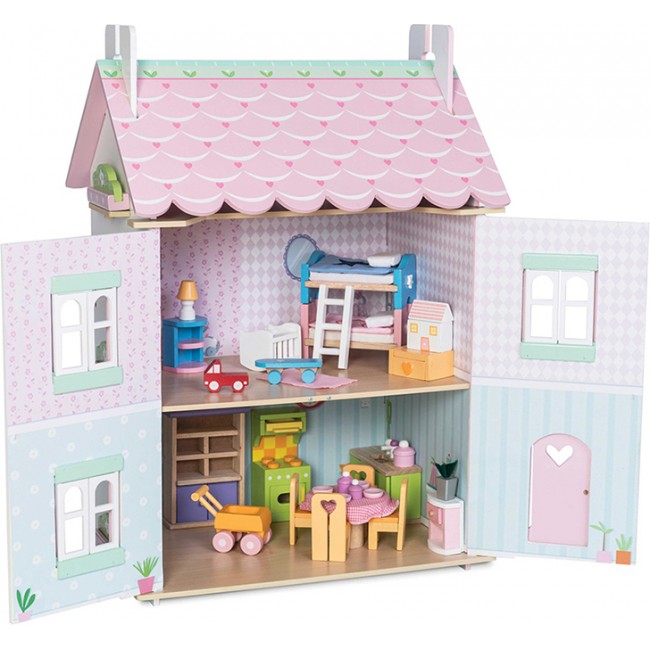 LE TOY VAN ΞΥΛΙΝΟ ΔΥΟΡΟΦΟ ΣΠΙΤΑΚΙ ΚΑΙ ΕΠΙΠΛΑ ΞΥΛΙΝΑ LE TOY VAN ΞΥΛΙΝΟ ΔΥΟΡΟΦΟ ΣΠΙΤΑΚΙ ΚΑΙ ΕΠΙΠΛΑ ΞΥΛΙΝΑ
