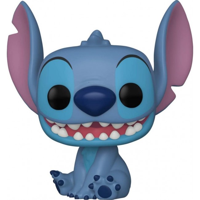 FUNKO POP DISNEY LILO & STITCH - STITCH (SMILING SEATED) #1045 FUNKO POP DISNEY LILO & STITCH - STITCH (SMILING SEATED) #1045