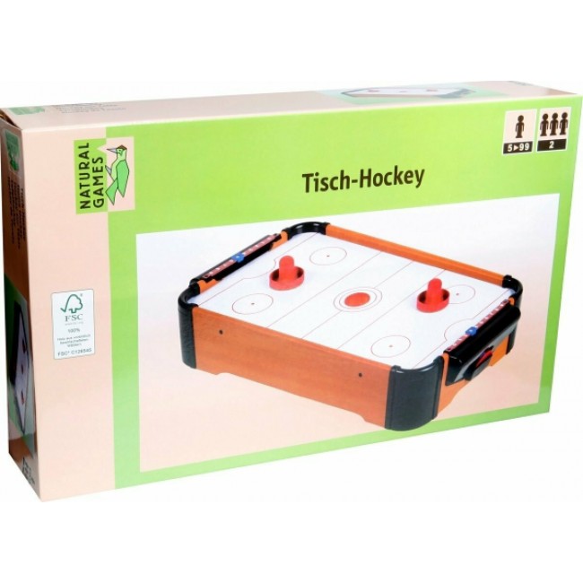ΕΠΙΤΡΑΠΕΖΙΟ ΞΥΛΙΝΟ AIR HOCKEY  NATURAL GAMES