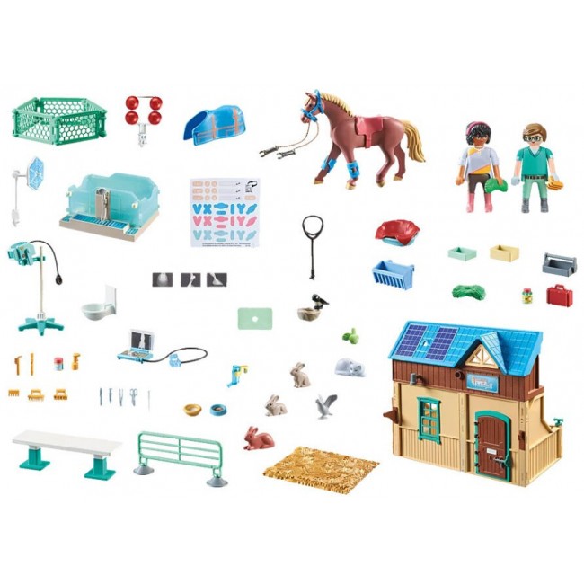 PLAYMOBIL HORSES OF WATERFALL ΚΤΗΝΙΑΤΡΙΚΗ ΚΛΙΝΙΚΗ ΑΛΟΓΩΝ PLAYMOBIL HORSES OF WATERFALL ΚΤΗΝΙΑΤΡΙΚΗ ΚΛΙΝΙΚΗ ΑΛΟΓΩΝ