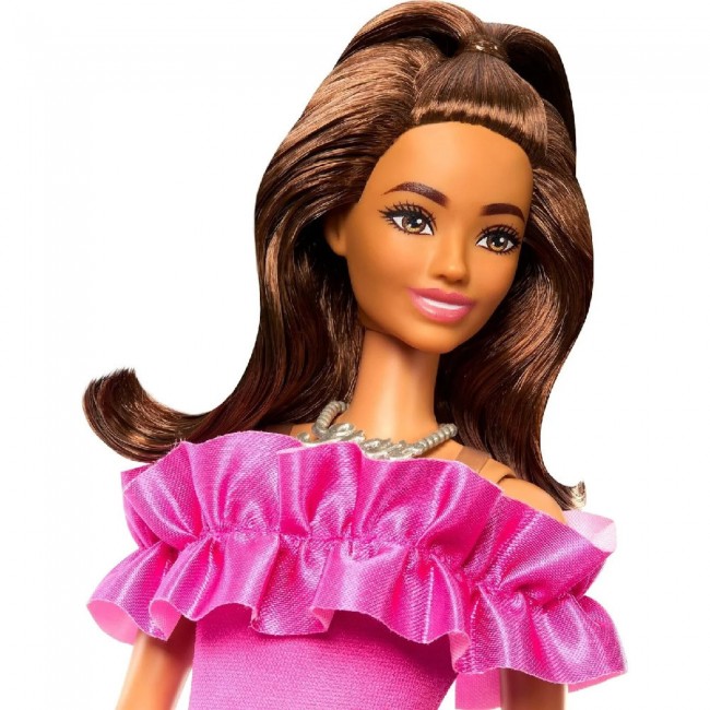 ΝΕΕΣ BARBIE FASHIONISTAS ΜΕΛΑΧΡΙΝΗ ΦΟΥΞΙΑ ΦΟΡΕΜΑ (HRH15) ΝΕΕΣ BARBIE FASHIONISTAS ΜΕΛΑΧΡΙΝΗ ΦΟΥΞΙΑ ΦΟΡΕΜΑ (HRH15)