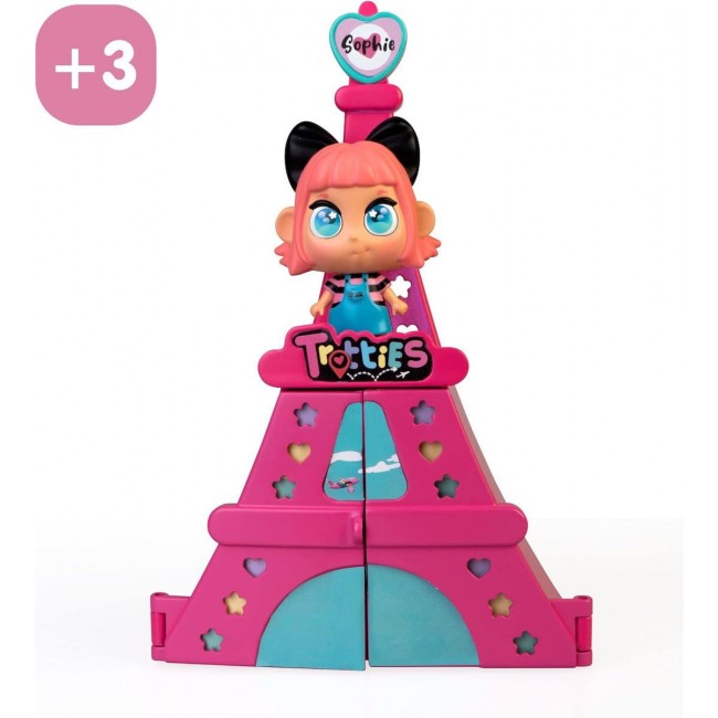 MINI TROTTIES H ΣΟΦΙ ΣΤΟ ΠΑΡΙΣΙ PLAYSET MINI TROTTIES H ΣΟΦΙ ΣΤΟ ΠΑΡΙΣΙ PLAYSET