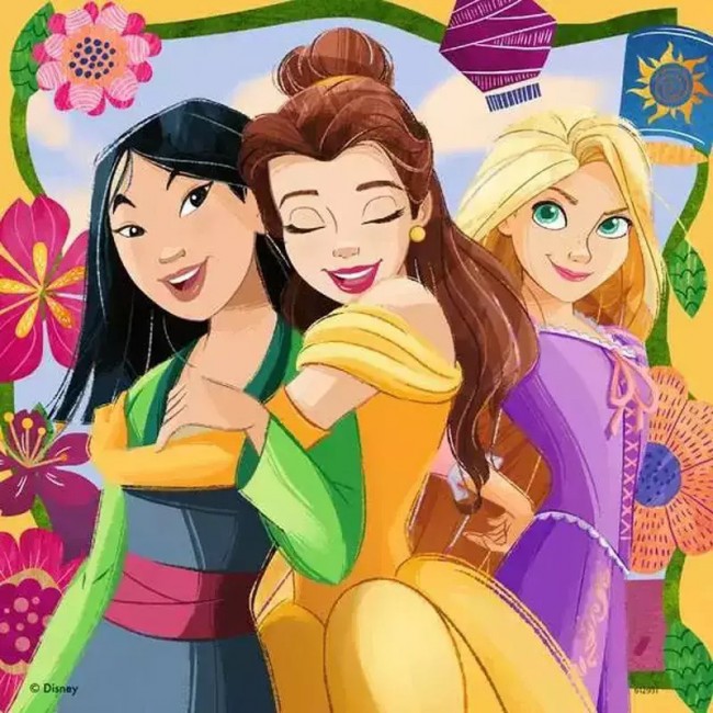 ΠΑΖΛ 3X49 ΤΕΜ. DISNEY PRINCESS ΠΑΖΛ 3X49 ΤΕΜ. DISNEY PRINCESS