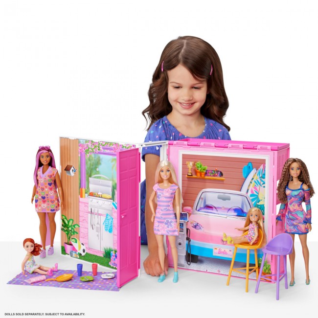 BARBIE ΝΕΟ ΣΠΙΤΑΚΙ - ΒΑΛΙΤΣΑΚΙ (HRJ76)